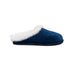 Pantofole blu in tessuto da donna con pelliccia sintetica Stilrosa, Ciabatte Donna, SKU p411000343, Immagine 0
